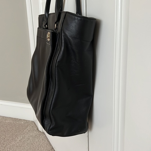 Kate Spade large tote in soft black leather - Picture 5 of 9